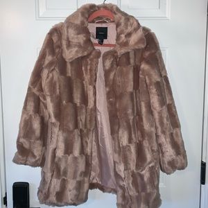 Forever 21 Faux Fur Coat